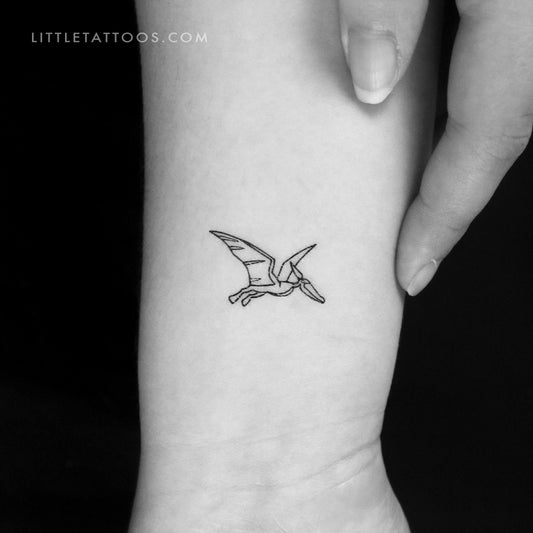 Tatuaje temporal de pterosaurio