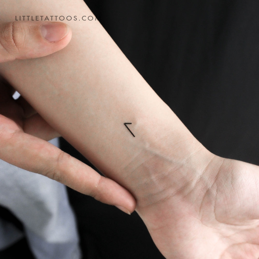 Tatuaje temporal de runa Laguz - Conjunto de 3