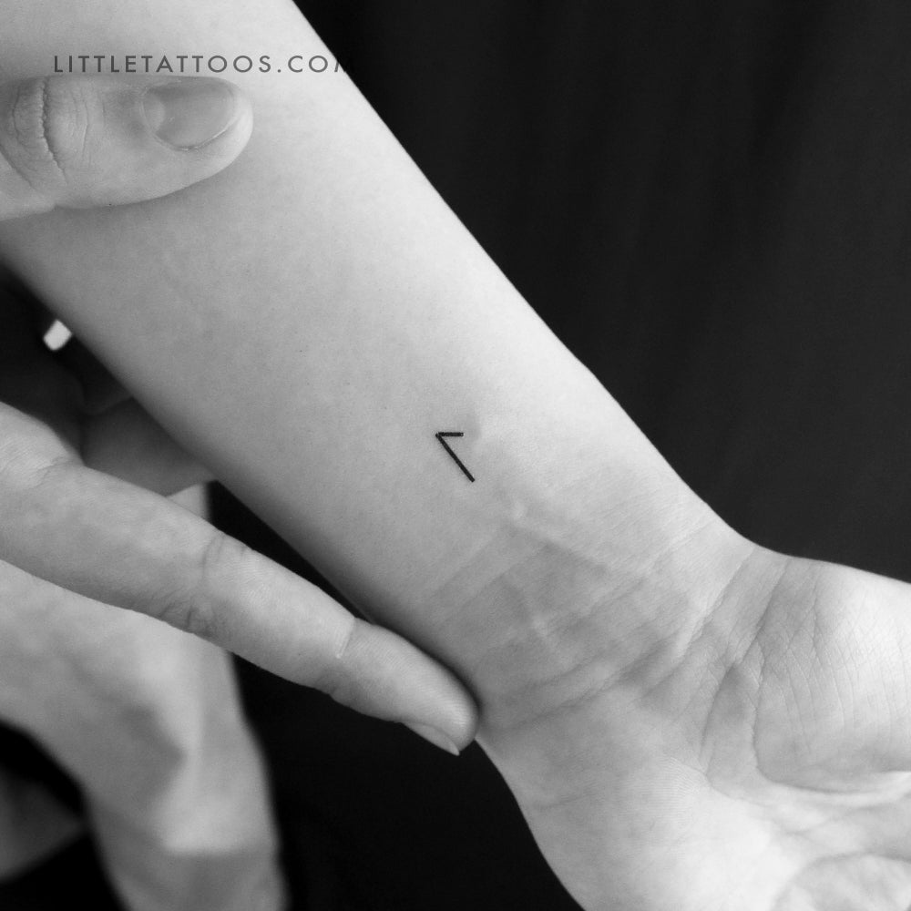 Tatuaje temporal de runa Laguz - Conjunto de 3