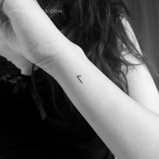 Tatuaje temporal de runa Laguz - Conjunto de 3