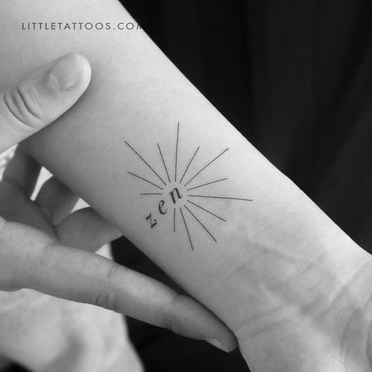 Tatuaje temporal "Zen" de 1991.ink - Juego de 3