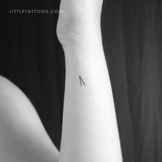 Tatuaje temporal de la runa Üruz - Juego de 3