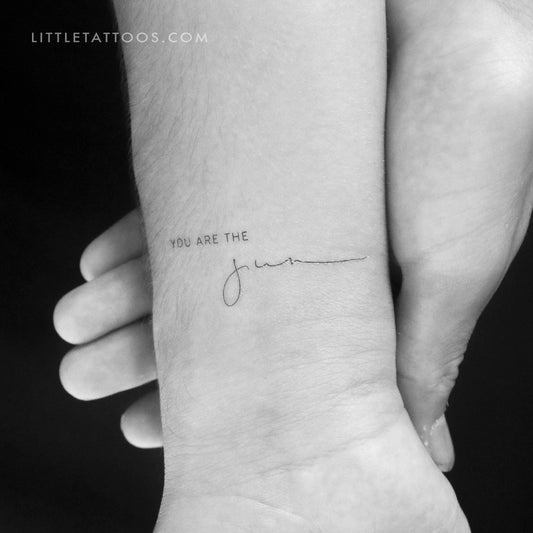 Tatuaje temporal "Eres el sol" de Harmlessberry