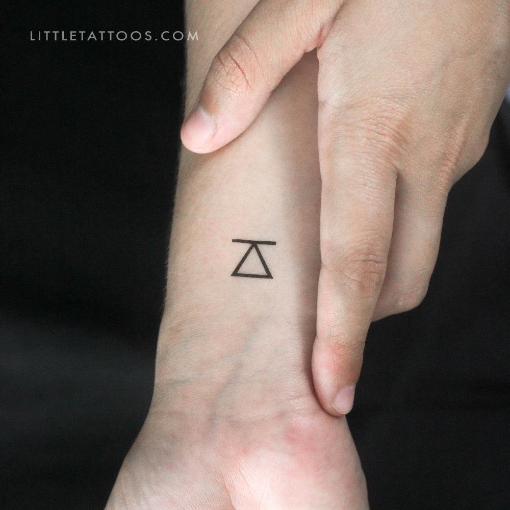 Challenge Symbol Temporary Tattoo (Set of 3) – Little Tattoos, image size:1000x1000