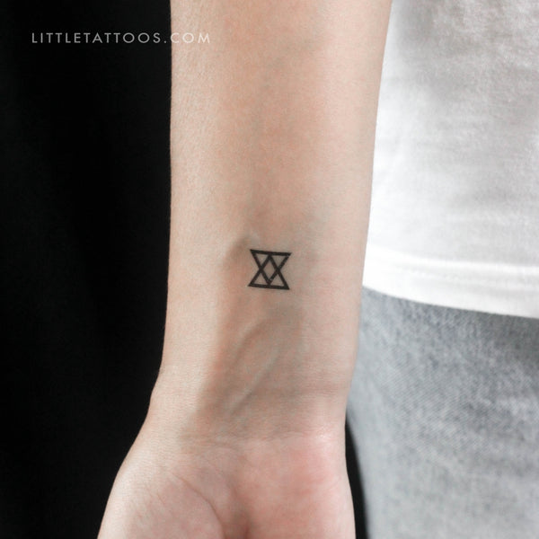 Connect Symbol Temporary Tattoo (Set of 3)