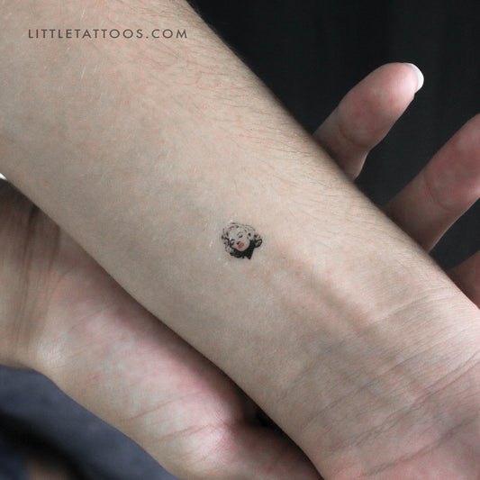 Tatuaje temporal de Marilyn Monroe - Juego de 3