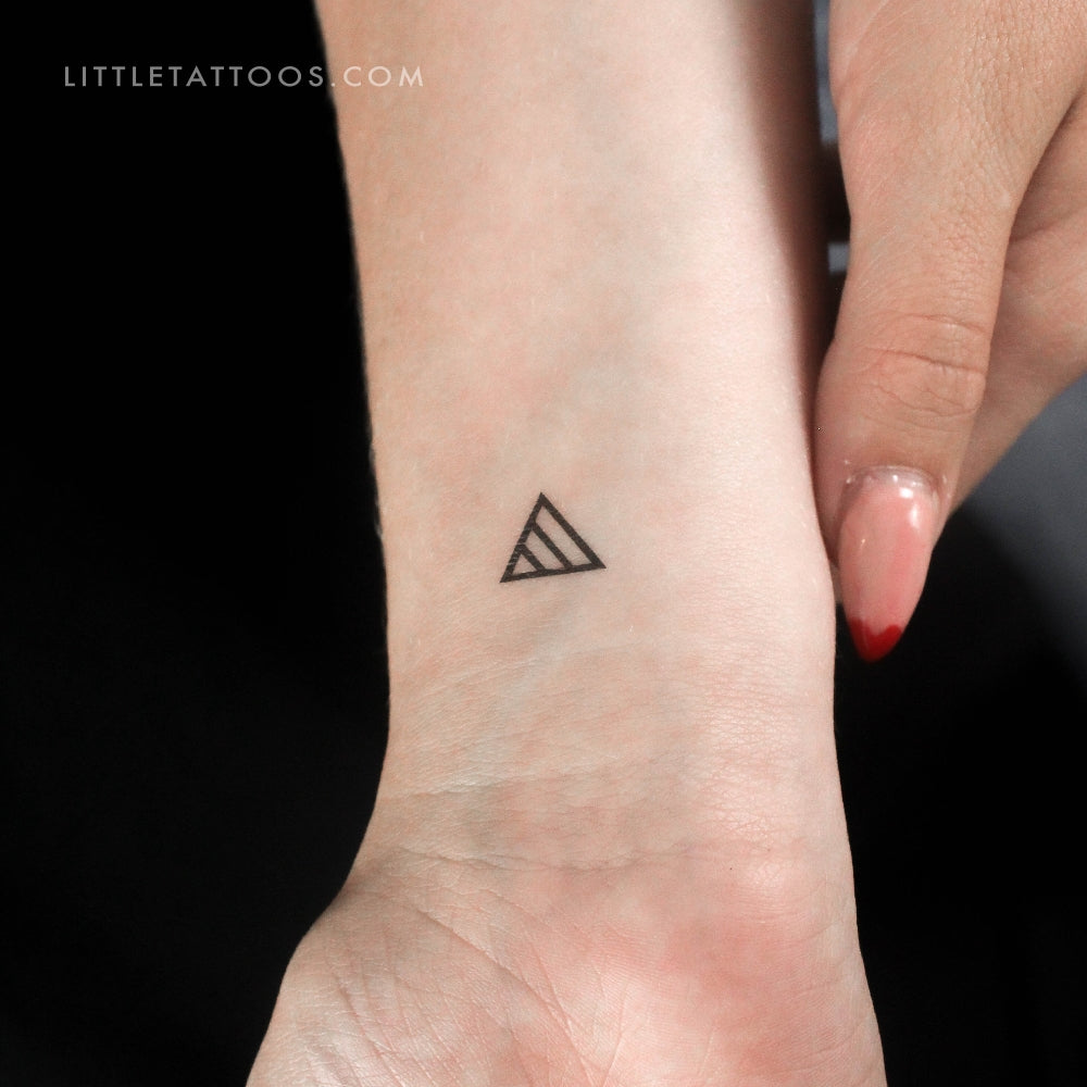 Tatuaje temporal del símbolo expreso (juego de 3)