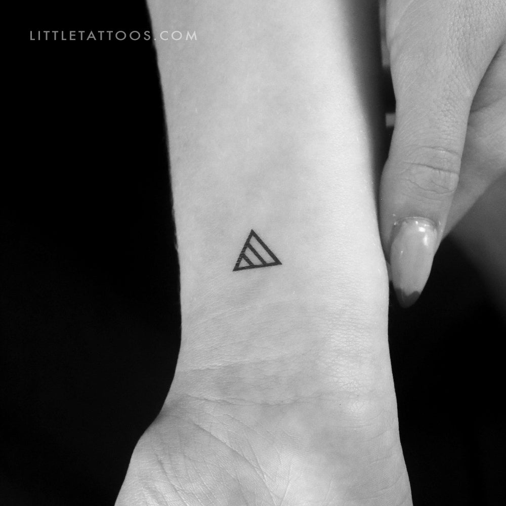 Tatuaje temporal del símbolo expreso (juego de 3)