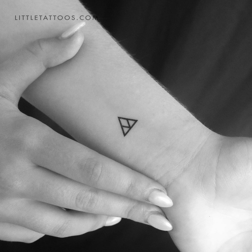 Transition Symbol Temporary Tattoo (Set of 3)