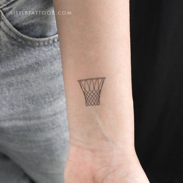 Basket Temporary Tattoo - Set of 3