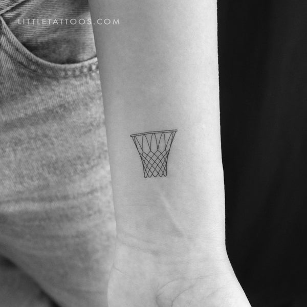 Basket Temporary Tattoo - Set of 3