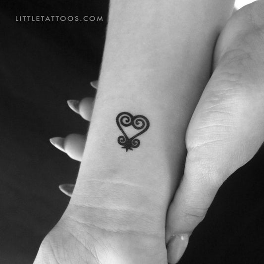 Tatuaje temporal Sankofa - Juego de 3