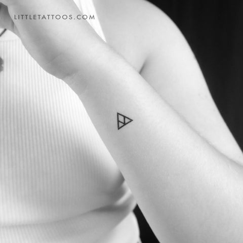 Transition Symbol Temporary Tattoo (Set of 3)