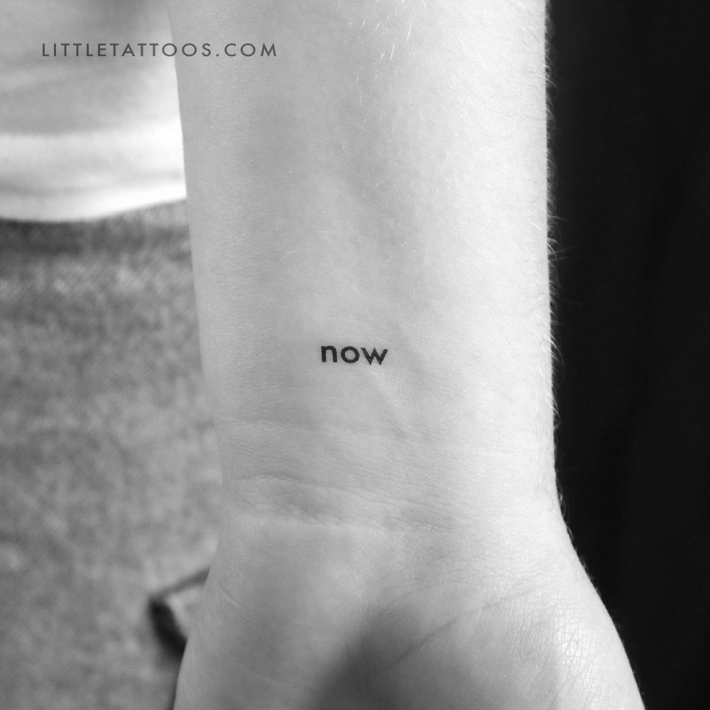 Tatuaje temporal Tiny Now - Juego de 3