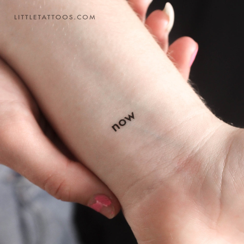 Tatuaje temporal Tiny Now - Juego de 3
