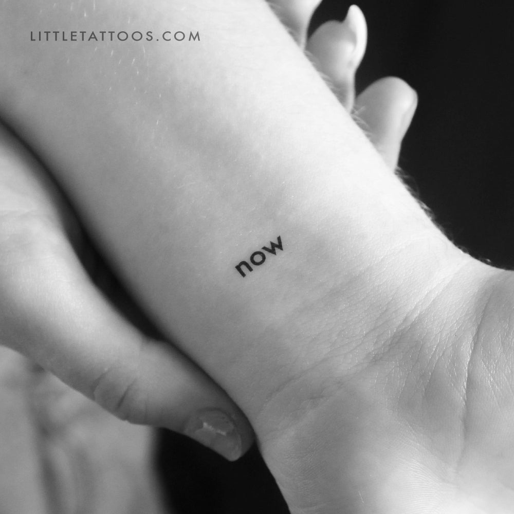 Tatuaje temporal Tiny Now - Juego de 3