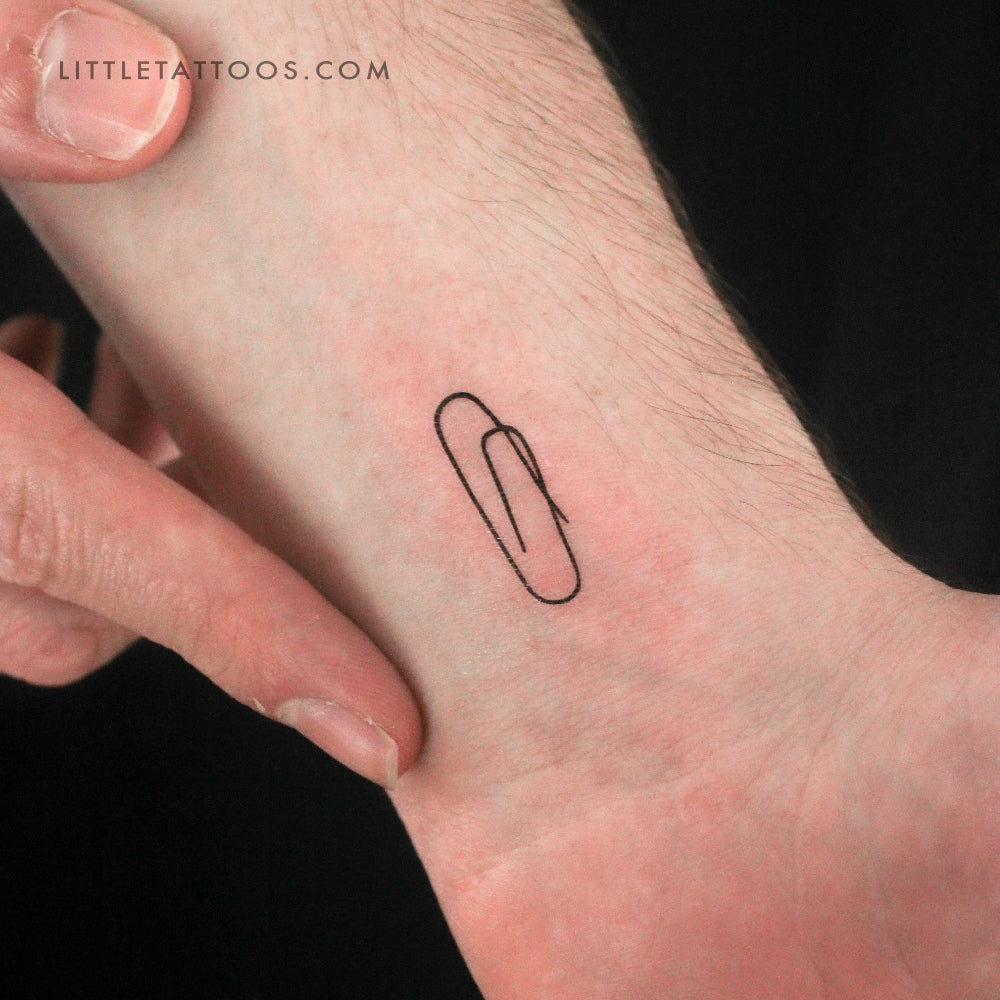 Tatuaje temporal de clip - Juego de 3