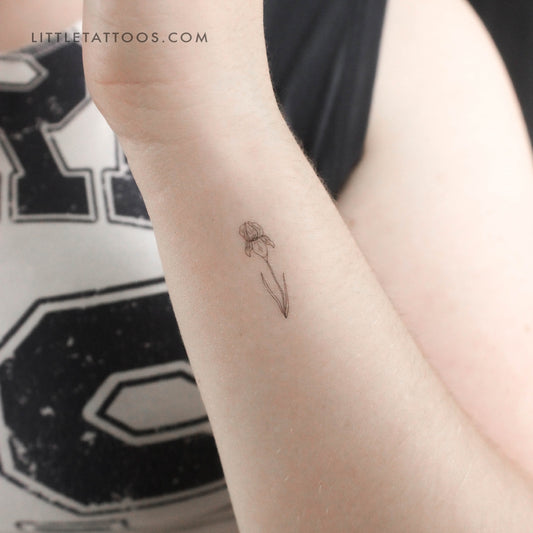 Tatuaje temporal de iris pequeño - Juego de 3