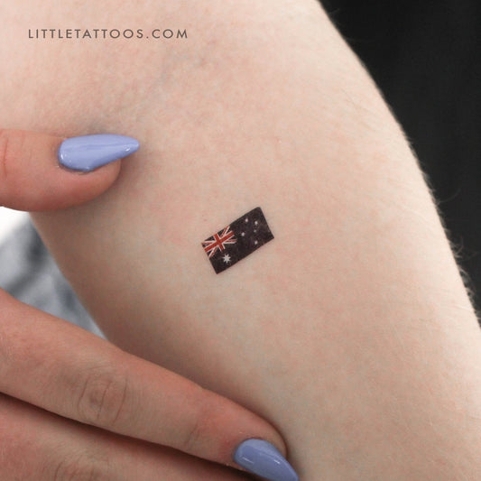 Tatuaje temporal de la bandera de Australia (juego de 3)