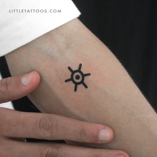 Tatuaje temporal del escudo de Tokio (juego de 3)