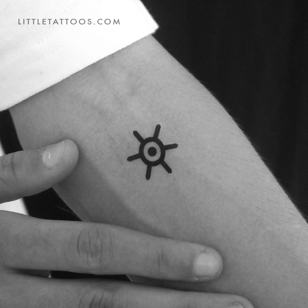 Tatuaje temporal del escudo de Tokio (juego de 3)