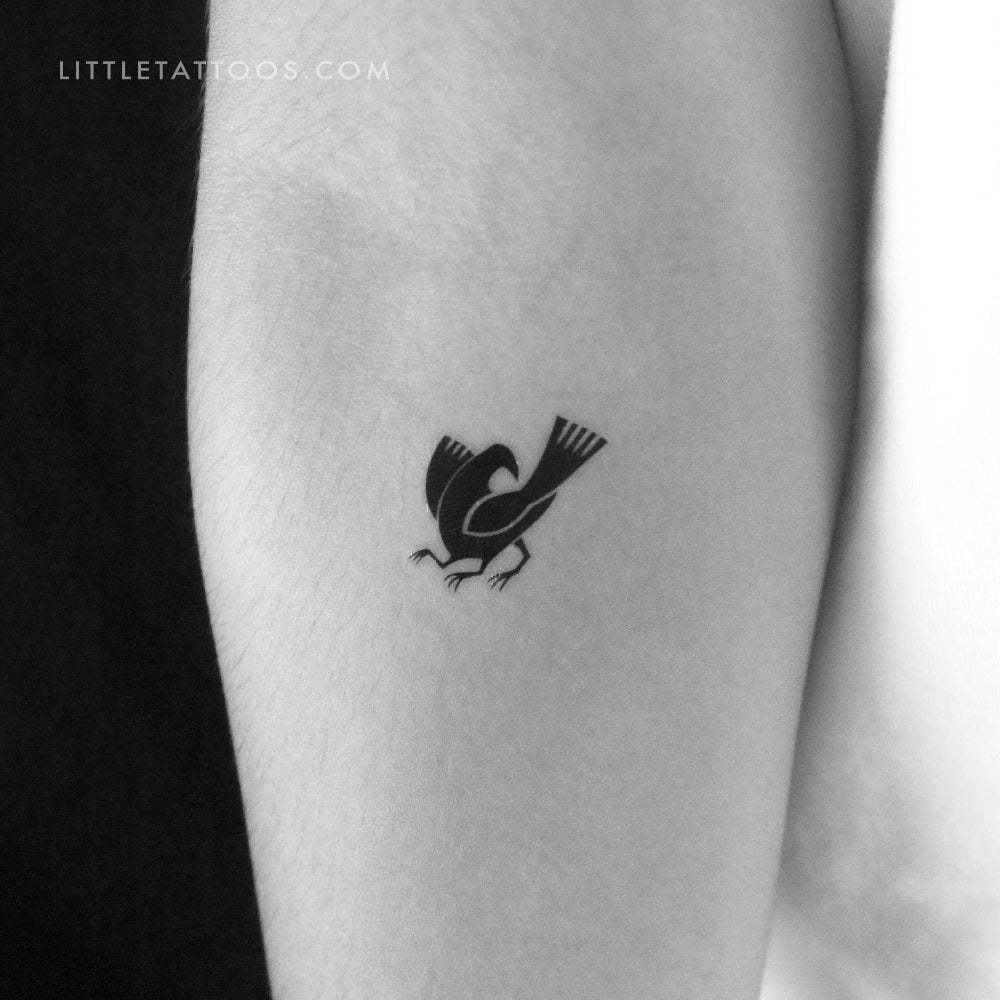 Tatuaje Temporal Yatagarasu - Conjunto de 3