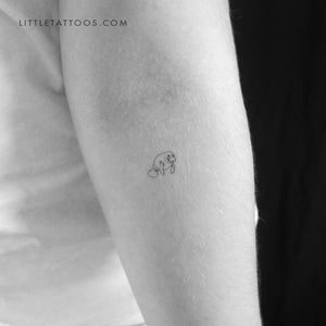 Azeeda 'Manatee Mutter & Kalb' Schablone/Vorlage (WS00047158