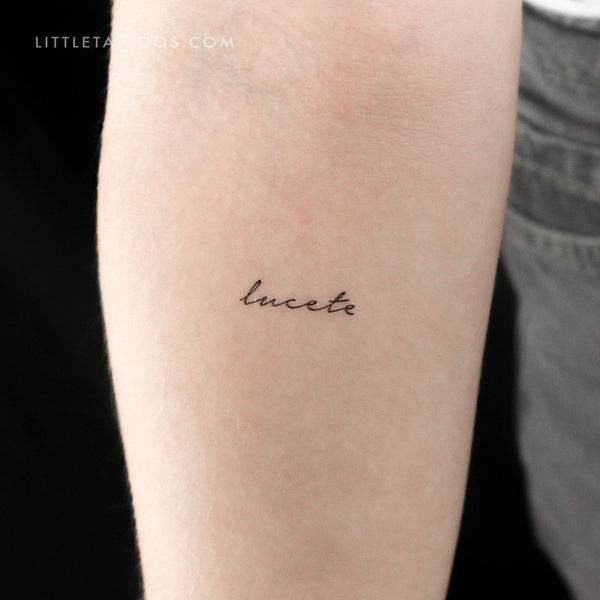 Lucete Temporary Tattoo - Set of 3