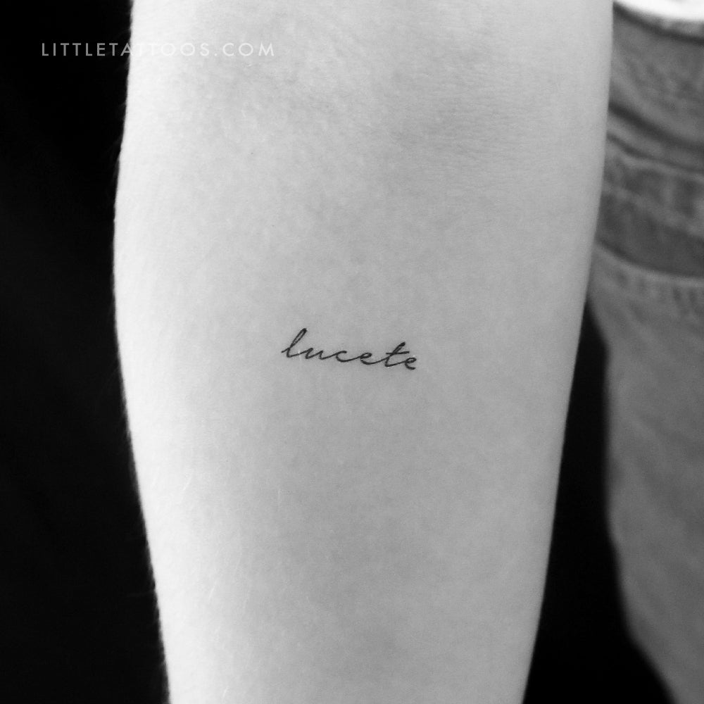 Lucete Temporary Tattoo - Set of 3