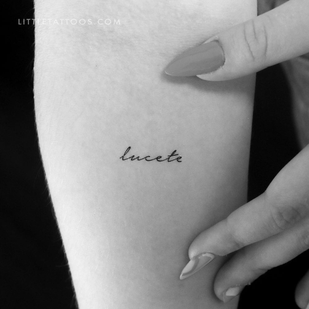 Tatuaje temporal Lucete - Juego de 3