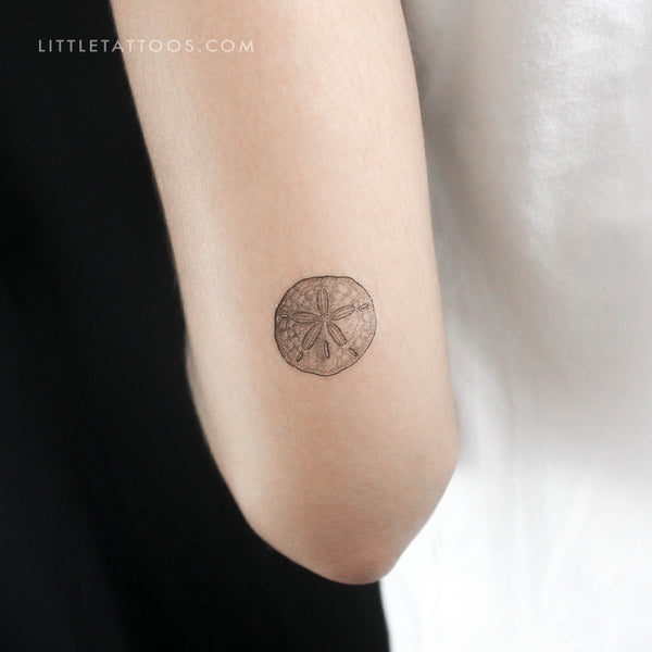 Sand Dollar Temporary Tattoo - Set of 3