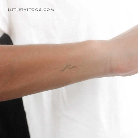 Tatuaje temporal "Small Wave" de 1991.ink - Juego de 3