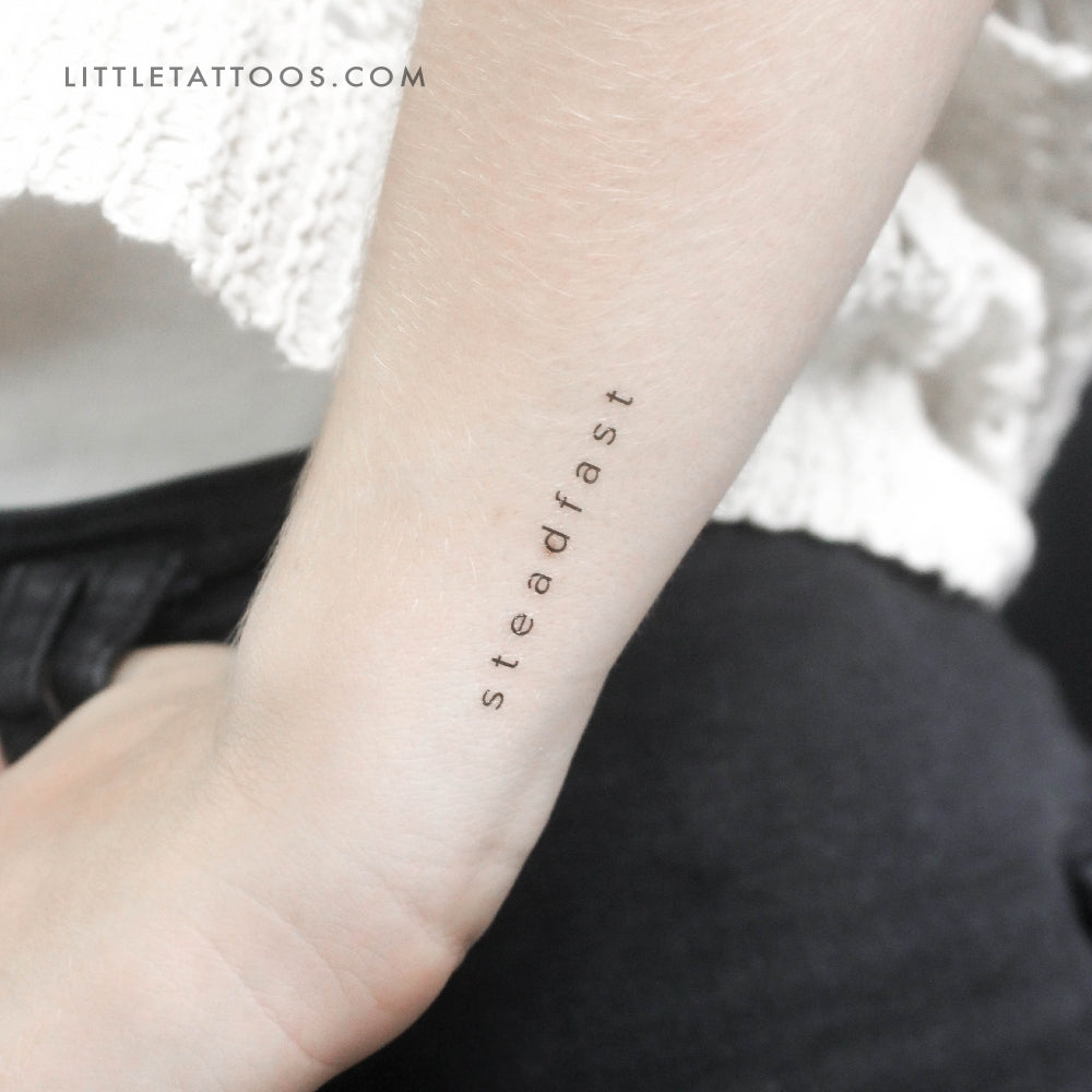 Tatuaje temporal "Stadfast" - Juego de 3