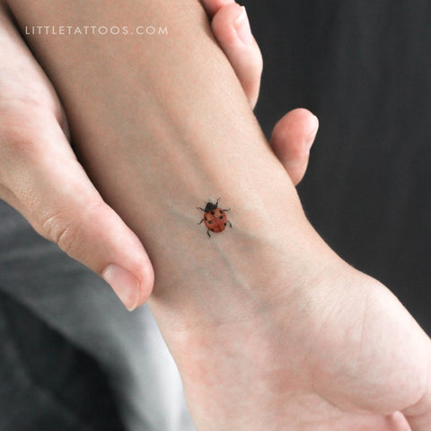 Ladybird Temporary Tattoo - Set of 3