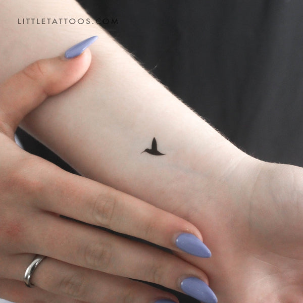 Little Hummingbird Temporary Tattoo - Set of 3