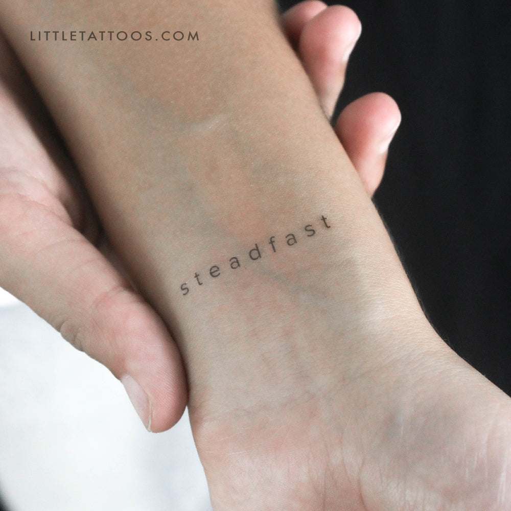 Tatuaje temporal "Stadfast" - Juego de 3