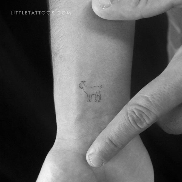 Little Goat Temporary Tattoo - Set of 3