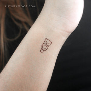 Little Otter Temporary Tattoo - Set of 3