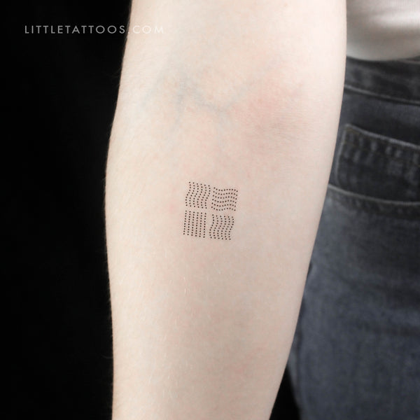 Fifth Element Temporary Tattoo - Set of 3