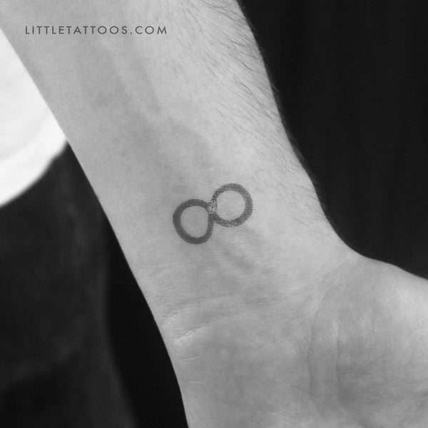 Infinity  Ouroboros Temporary Tattoo - Set of 3