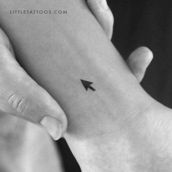 Cursor Arrow Temporary Tattoo - Set of 3