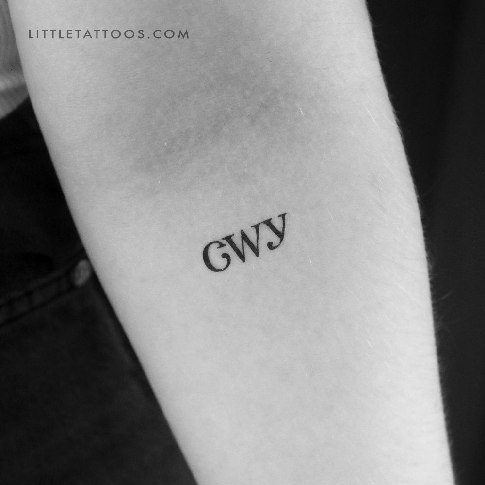 Tatuaje temporal del silabario cherokee (juego de 3)