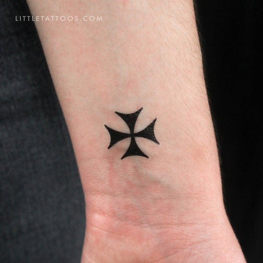 Bolnisi Cross Temporary Tattoo - Set of 3