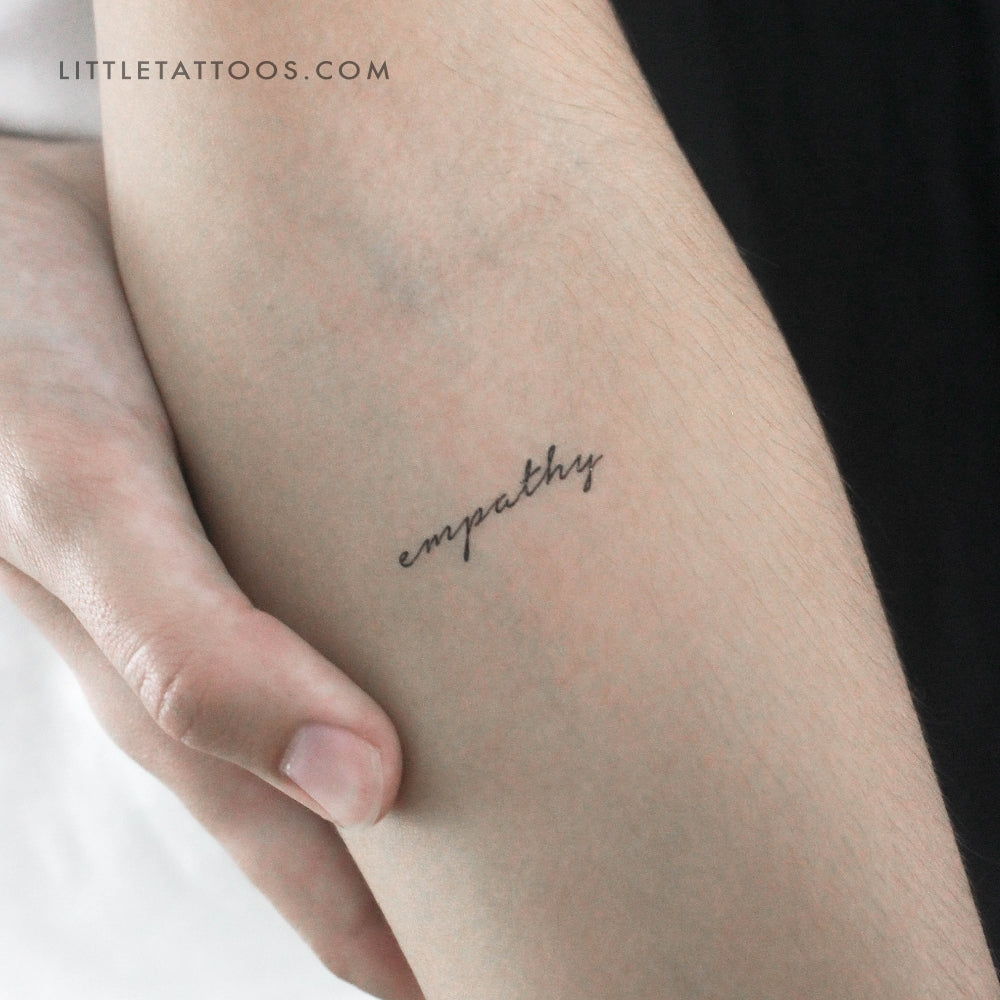Tatuaje temporal de empatía - Juego de 3