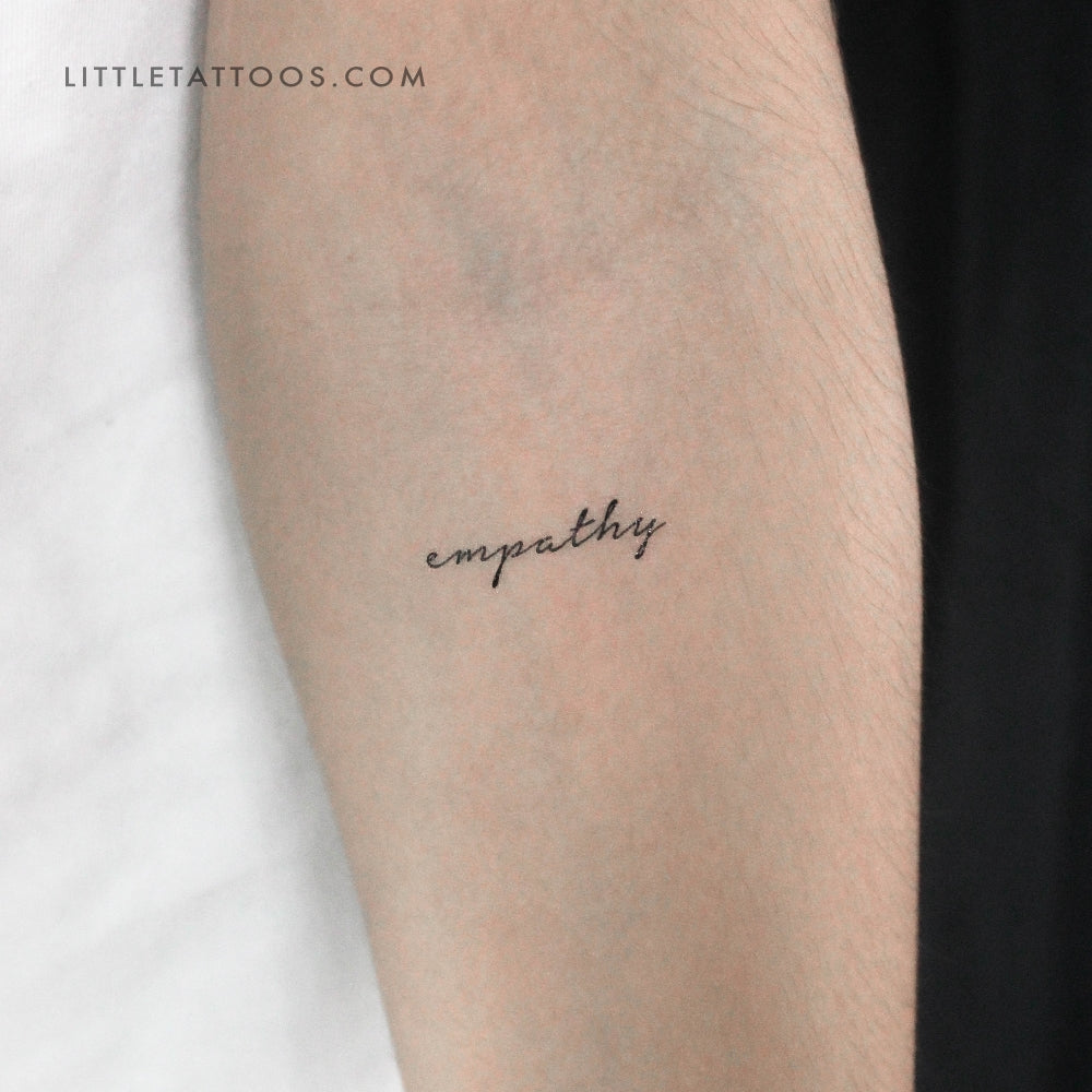Tatuaje temporal de empatía - Juego de 3