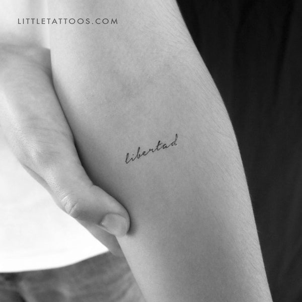 Libertad Temporary Tattoo - Set of 3