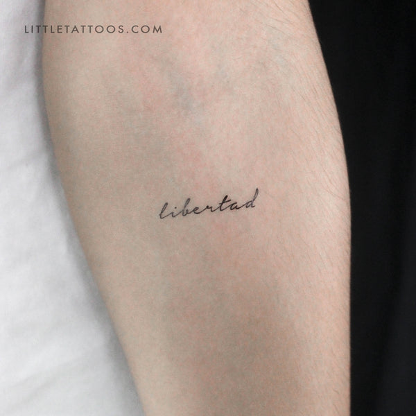 Libertad Temporary Tattoo - Set of 3