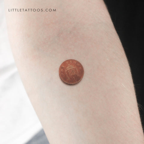 1 Penny Temporary Tattoo - Set of 3