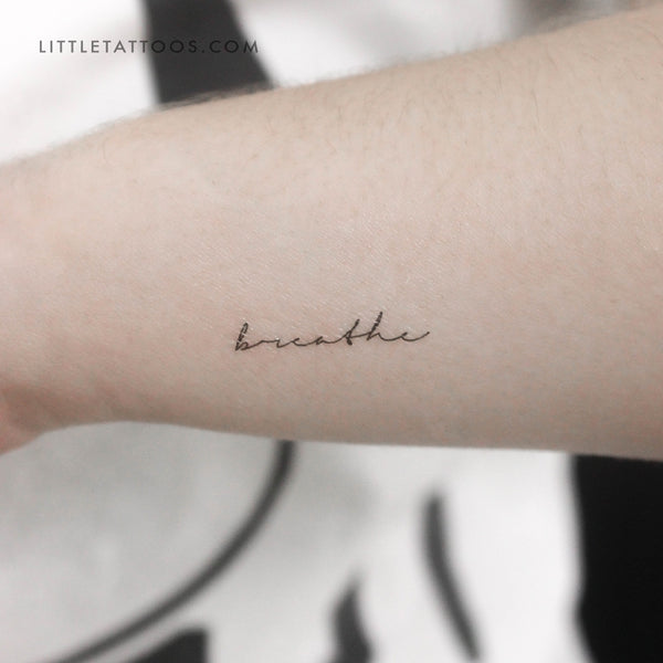 Little Breathe Temporary Tattoo - Set of 3