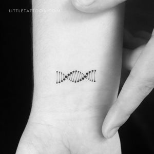 DNA Temporary Tattoo - Set of 3